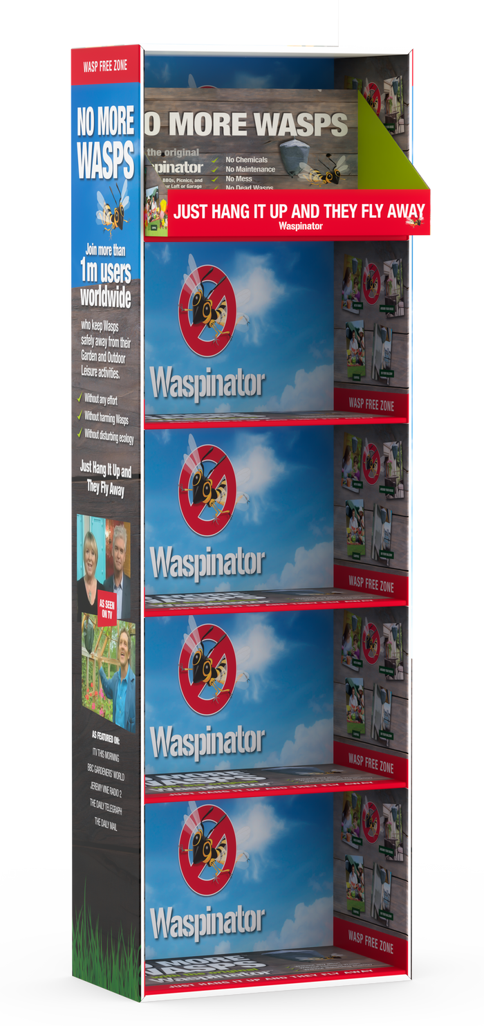 Complete New Merchandising Range from Waspinator